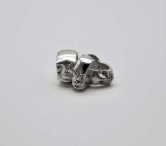 TIASAR TRIPPLE EAR CUFFS silver