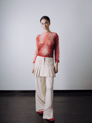 RED DRAGON SKIN top