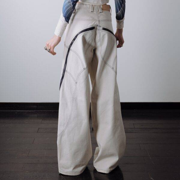 ZIP JEANS uncolored