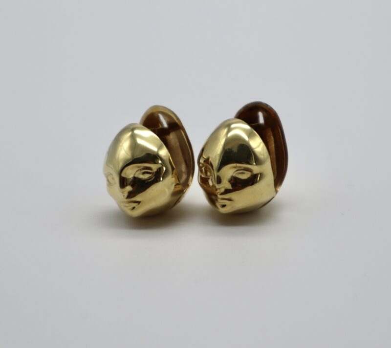 AR EARRINGS vermeil - Image 2