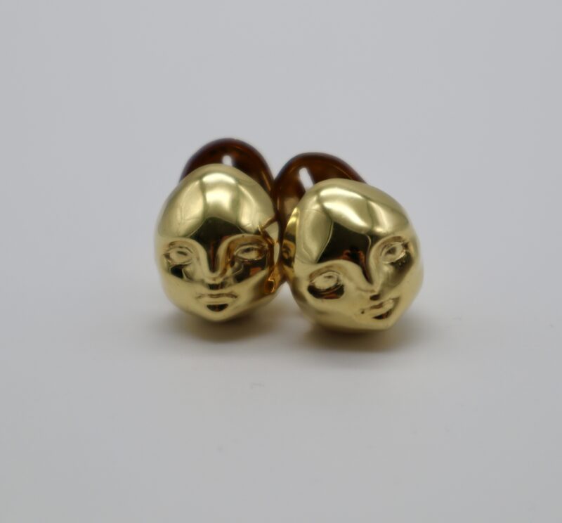 AR EARRINGS vermeil