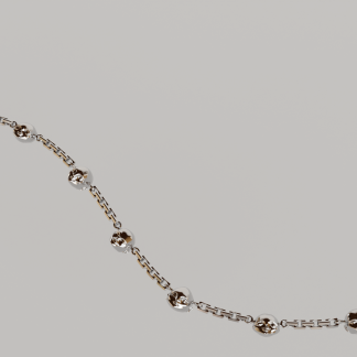 DRAGON MULTYHEAD NECKLACE silver