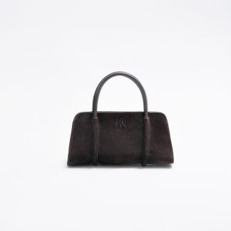 Choco Sausage suede bag N2