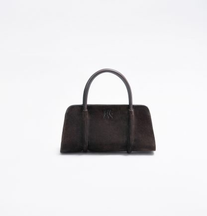 Choco Sausage suede bag N2
