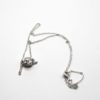 DRAGON SINGLE HEAD NECKLACE silver