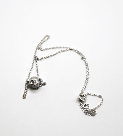 DRAGON SINGLE HEAD NECKLACE silver