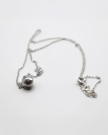 DRAGON SINGLE HEAD NECKLACE silver - Image 2