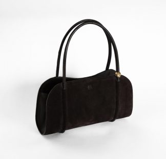 Chocolate Suede bag N3
